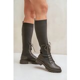 Boto PH2 Slip-on Boots With Sock Shaft Dark Green Iranel | Eponuda.ba