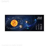  Podloga za mis i tastaturu GEMBIRD Cosmos MP-SOLARSYSTEM-XL-01 u