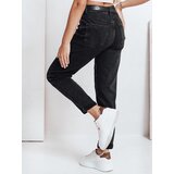 DStreet Jeansy damskie mom fit czarne | Shoptok.si