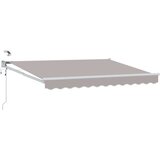  Električna retraktabilna tenda Svijetlo siva 3 5 x 2 5 m | shoptok.hr