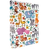 Eureka ukrasna kesa jumbo wild animals 33x45x10 cm