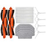 INORCO Zdruljiv robotski sesalnik S10 Rezervni deli Dodatki Glavna stranska krtaa Hepa Filter Mop Cloth + (prej, (22018072) Cene