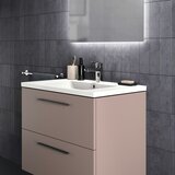 Ideal Standard siva/bež stenska omarica za pod umivalnik 80x63 cm i.life b | Shoptok.si