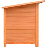 vidaXL Pasja uta trdna borovina in les jelke 120x77x86 cm | Shoptok.si