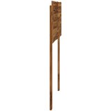  Uzglavlje s prirodnim rubom ROSTOCK Prirodna 75 cm | shoptok.hr