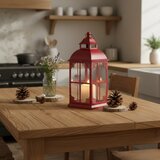 Dekorativna lanterna REDY 30,5 cm crvena | Eponuda.com