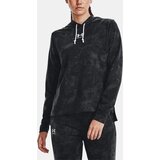 Under Armour Sweatshirt Rival Terry Print Hoodie-BLK - Women Cijene