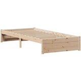 vidaXL Okvir kreveta bez madraca 90 x 200 cm od masivne borovine | shoptok.hr