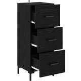  Kreveta Crni hrast 34 5 x 34 x 90 cm Konstruirano drvo | shoptok.hr