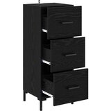  Strani šal Črna Orehovina 34,5 x 34 x 90 cm Konstruiran les, (5000217803) | Shoptok.si