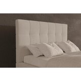 MID.YOU oblazinjena postelja 140 cm x 200 cm , tekstil naravne barve | Shoptok.si