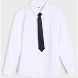 Sinsay Pamučna poplin košulja s kravatom | shoptok.hr