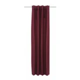 Rdeča izolacijska zavesa za delno zatemnitev 135x245 cm Uni –