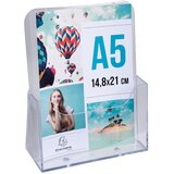  STALAK ZA PROSPEKTE STOLNI-ZIDNI A5 OKOMIT EXACOMPTA 75058D PROZIRAN | shoptok.hr