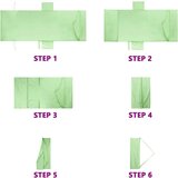 vidaXL Brisače za ležalnik 2 pcs Zelena 210 x 75 cm | Shoptok.si