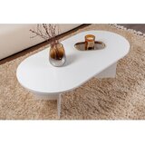 Kalune Design Bijeli stolić za kavu u mat dekoru 60x119 cm Sable – | shoptok.hr