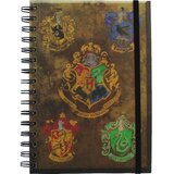 Pyramid International HARRY POTTER HOGWARST CREST & FOUR HOUSES A5 BELEŽNICA PYRAMID Cene