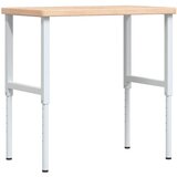  Radni stol 100x60x(73-99,5) cm od masivne hrastovine pravokutni | shoptok.hr