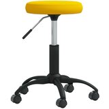 vidaXL Stolac za masažu baršunasti boja senfa | shoptok.hr