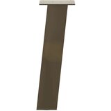  Noge za klubsko mizico 4 kosi naravno jeklo 42 cm jeklo | Shoptok.si