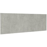 Maison Chic posteljno vzglavje - vzglavna omarica - nočna omarica betonsko sivo 240x1,5x80 cm konstruiran les, (21707219) Cene