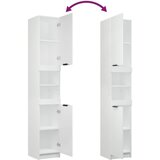  3-dijelni set kupaonskih ormarića bijeli od konstruiranog drva | shoptok.hr