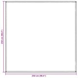  Teppi za šator Plava i siva 250 x 250 cm Polietilen | shoptok.hr