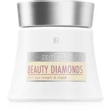Lr Beauty Diamonds krema za predel okoli oči in maska 2 v 1 30 ml