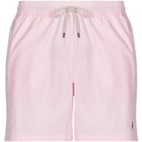 Polo Ralph Lauren Kopalke / Kopalne hlače MAILLOT DE BAIN A RAYURES EN SEERSUCKER Rožnata | Shoptok.si