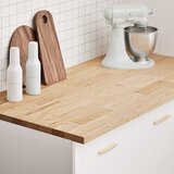 vidaXL Kuhinjska delovna plošča 120x63,5x2,7 cm trdna hrastovina | Shoptok.si