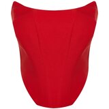 Trendyol Red Strapless Bustier | Shoptok.si
