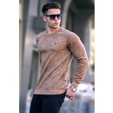 Madmext Sweater - Beige - Regular fit Cene