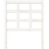  Uzglavlje za krevet bijelo 80,5x4x100 cm od masivne borovine | shoptok.hr