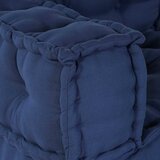  Modularna sofa 3 pcs Indigo 140 x 70 x 36 cm Tkanina | shoptok.hr