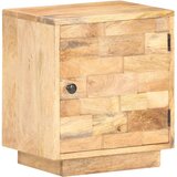 vidaXL Nočna omarica 40x30x45 cm iz trdnega mangovega lesa Cene