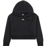 Under Armour Sportska sweater majica 'Rival' crna / bijela | shoptok.hr