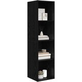  Set TV komoda Crni hrast 37 x 37 x 142,5 cm Konstruirano drvo | Eponuda.com