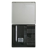  Umjetnički kpl Cretacolor black paket 20/1 (ugljen, nero olovke, monolitski grafit, štapić za blendanje boja, gumica…) | shoptok.hr