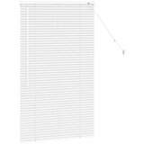 vidaXL Zavjesa za prozor sa zavjesama Ostalo Bijela 80 x 130 cm Aluminij | shoptok.hr
