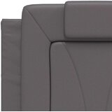  Okvir za krevet Viana bez madraca sivi 140x190 cm od umjetne kože | Eponuda.com