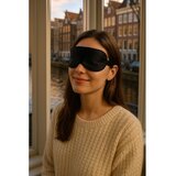 Mila Home Luxury Črna svilena maska za spanje Mulberry Silk – | Shoptok.si