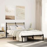 vidaXL Metalni okvir kreveta bez madraca boja hrasta sonome 120x190 cm | shoptok.hr