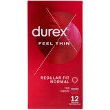Durex Feel Thin - kondom z realističnim občutkom (12 kosov) | Shoptok.si