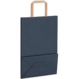  Papirnate vrećice 250 kom s ručkama plave 21x11x31 cm | shoptok.hr