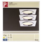 PAULMANN 92695 - KOMPLET 3xLED/8W prigušiva ugradna plafonska svetiljka DICE 230V | Eponuda.com