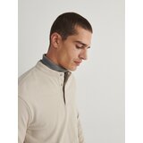 Reserved - Regular polo-majica dugih rukava - bež | shoptok.hr