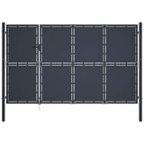  Vrtna vrata Čelik 350x200 cm Antracit Cijene