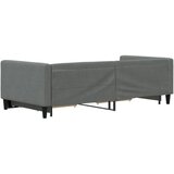  Dnevni krevet na razvlačenje i ladice tamnosivi 90 x 200 cm | Eponuda.com