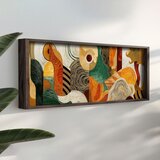 WALLXPERT LAC153-150 Multicolor Decorative Framed MDF Painting | Eponuda.com