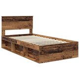  Konstrukcija postelje Star les 100 x 200 cm Masivno borovo les, (5000103513) | Shoptok.si